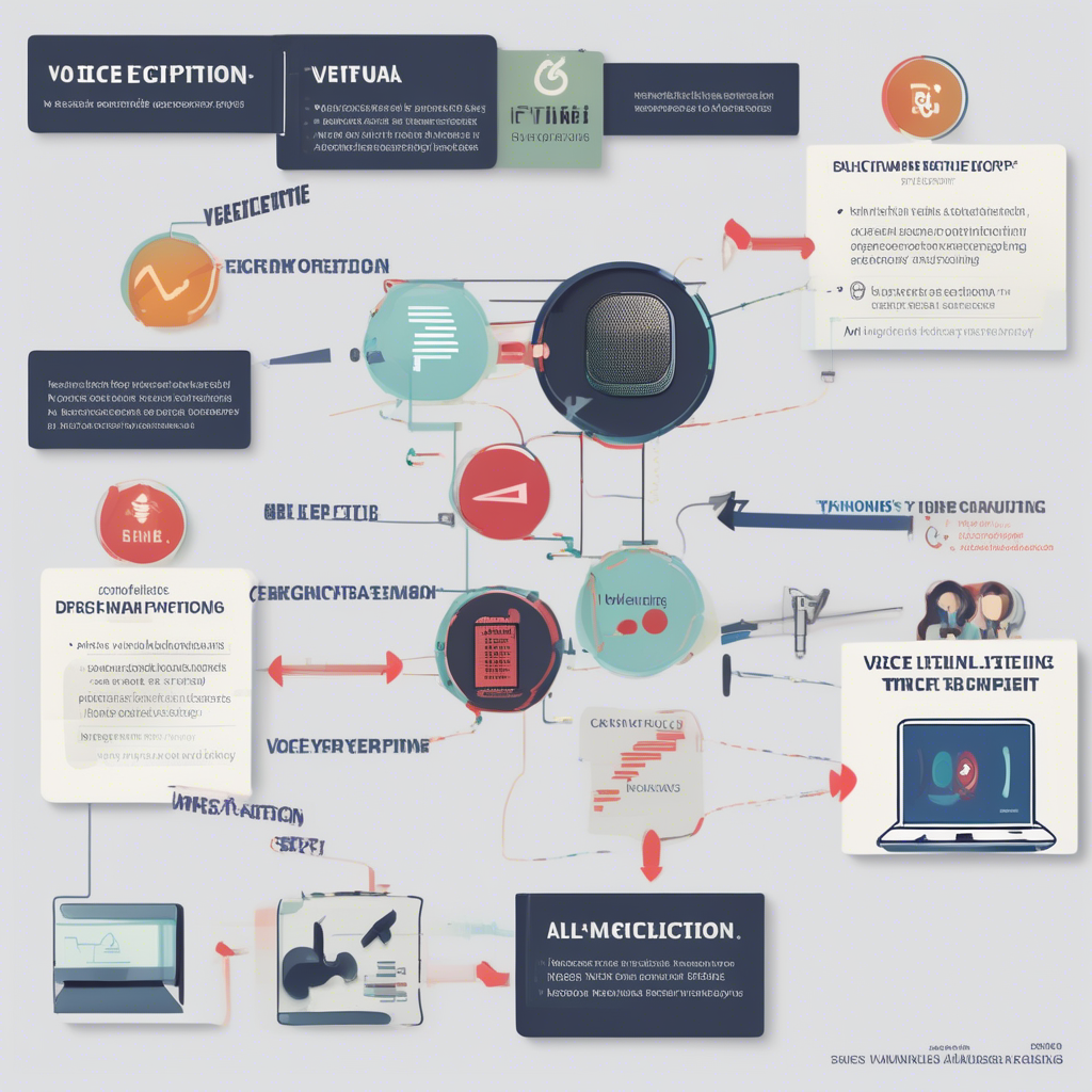 VoiceCert technology diagram showing encryption process